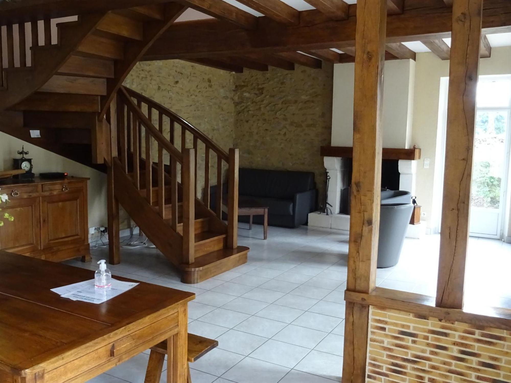 Gite Familial Avec Jardin Et Velos, Proche Le Mans - Fr-1-410-146 Saint-Gervais en-Belin Dış mekan fotoğraf